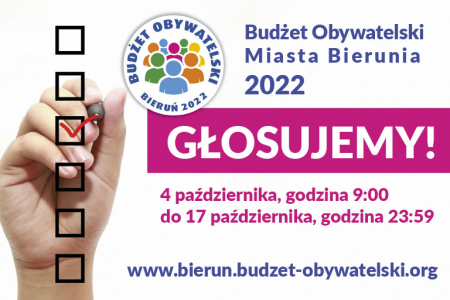 Ruszyło głosowanie w tegorocznej edycji Budżetu Obywatelskiego
